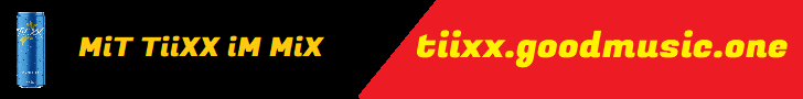 Tiixx Energydrink in Österreich mit Goodmusic.one